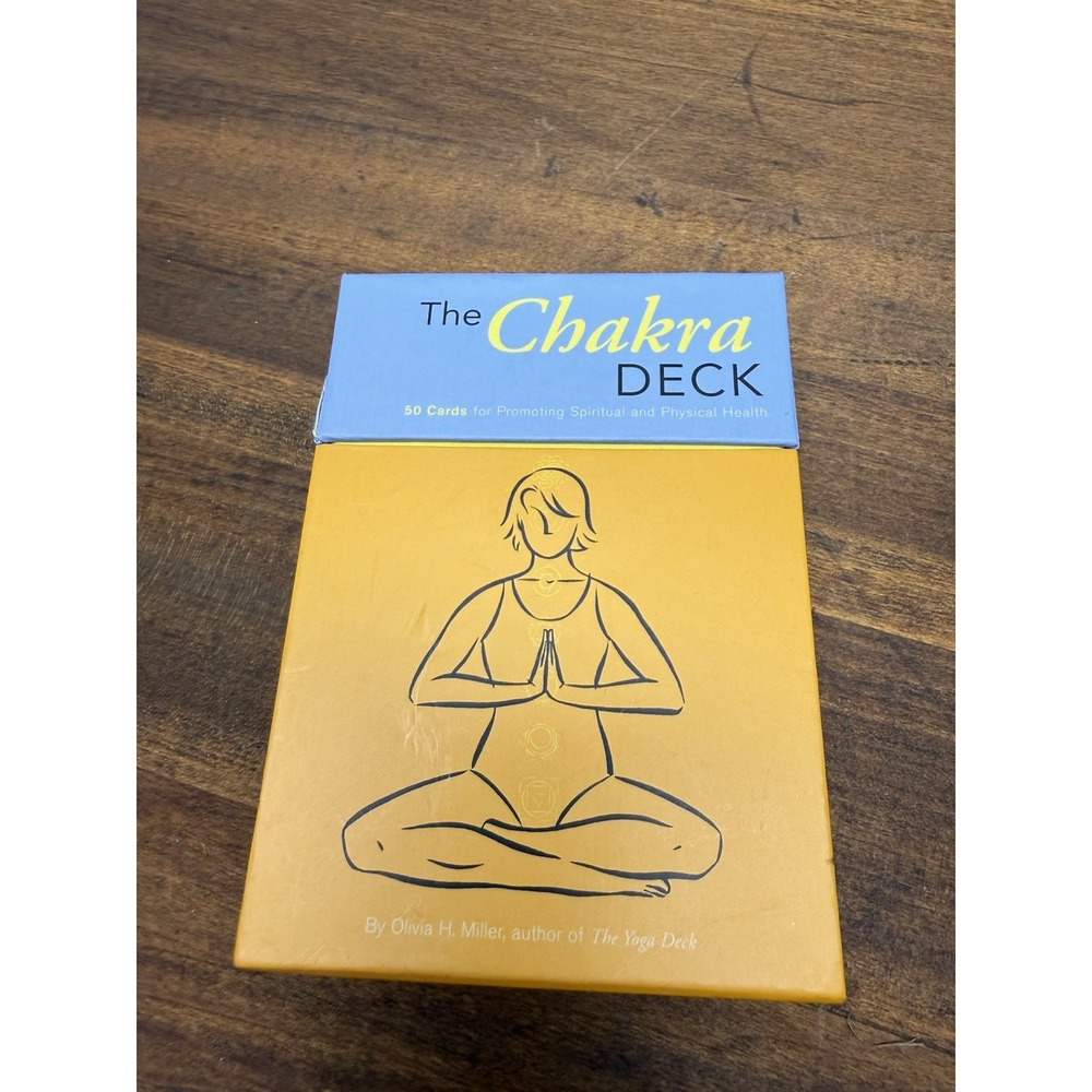 The Chakra Deck 50 Cards for Promoting Spiritual and Physical Health O. Miller